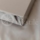 Satin fitted sheets (TAUPE)